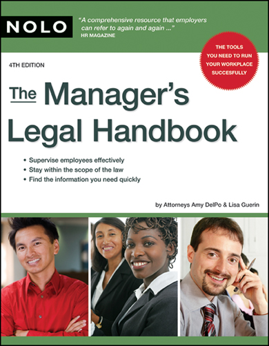 Title details for The Manager's Legal Handbook by Lisa Guerin - Available